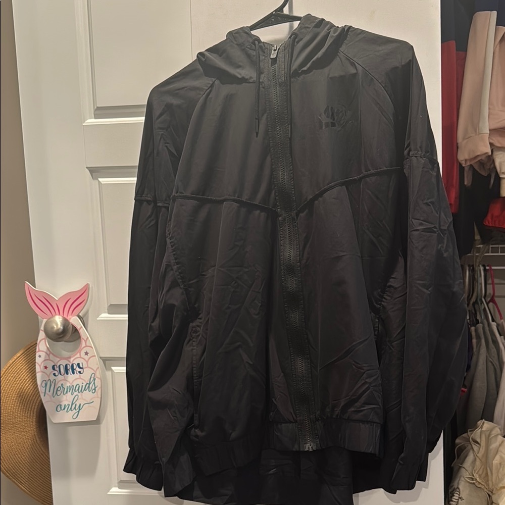 Nike Black Windbreaker Jacket
